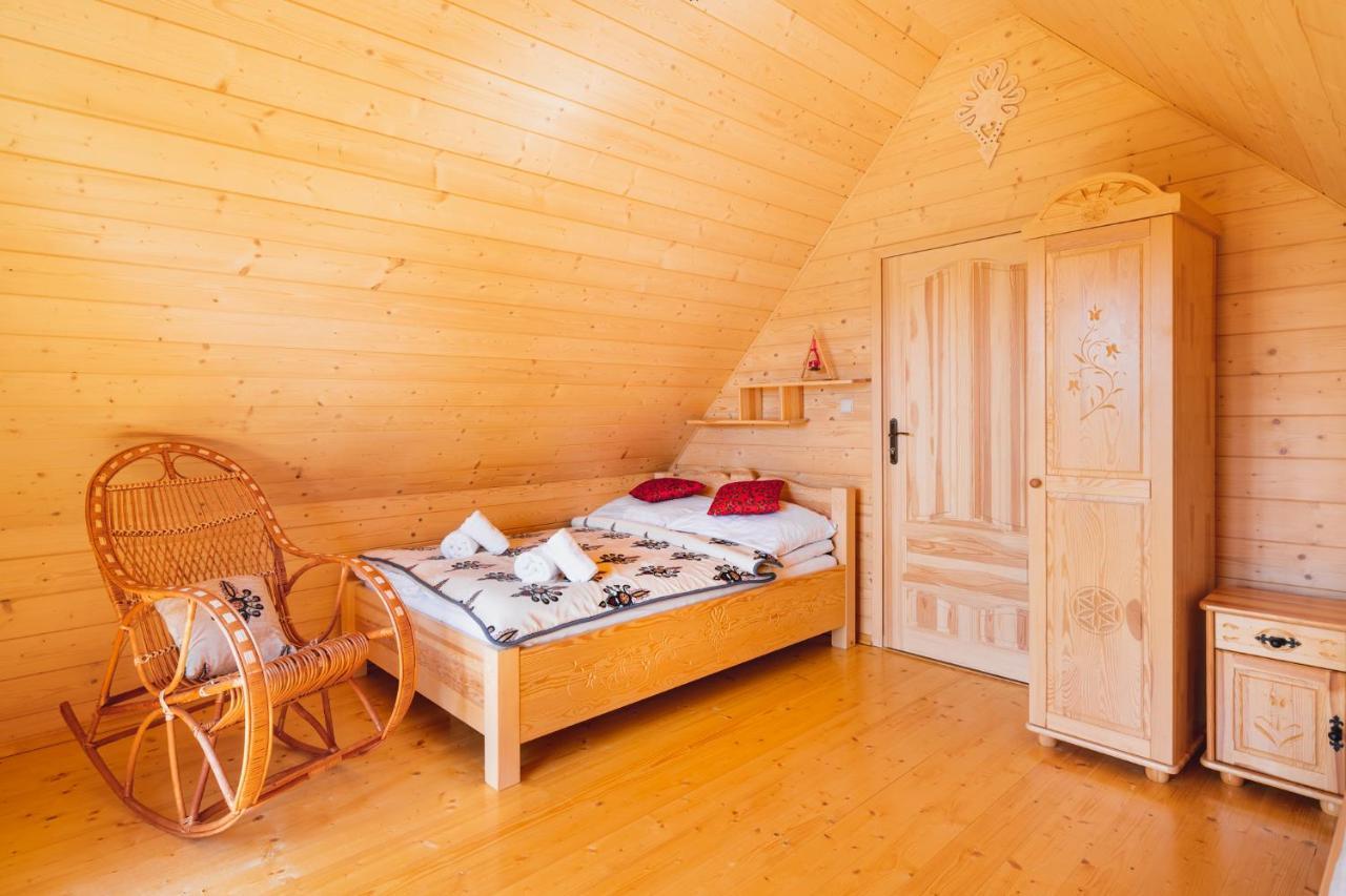 Domki Gorce Klikuszowa Sauna Jacuzzi Exterior photo