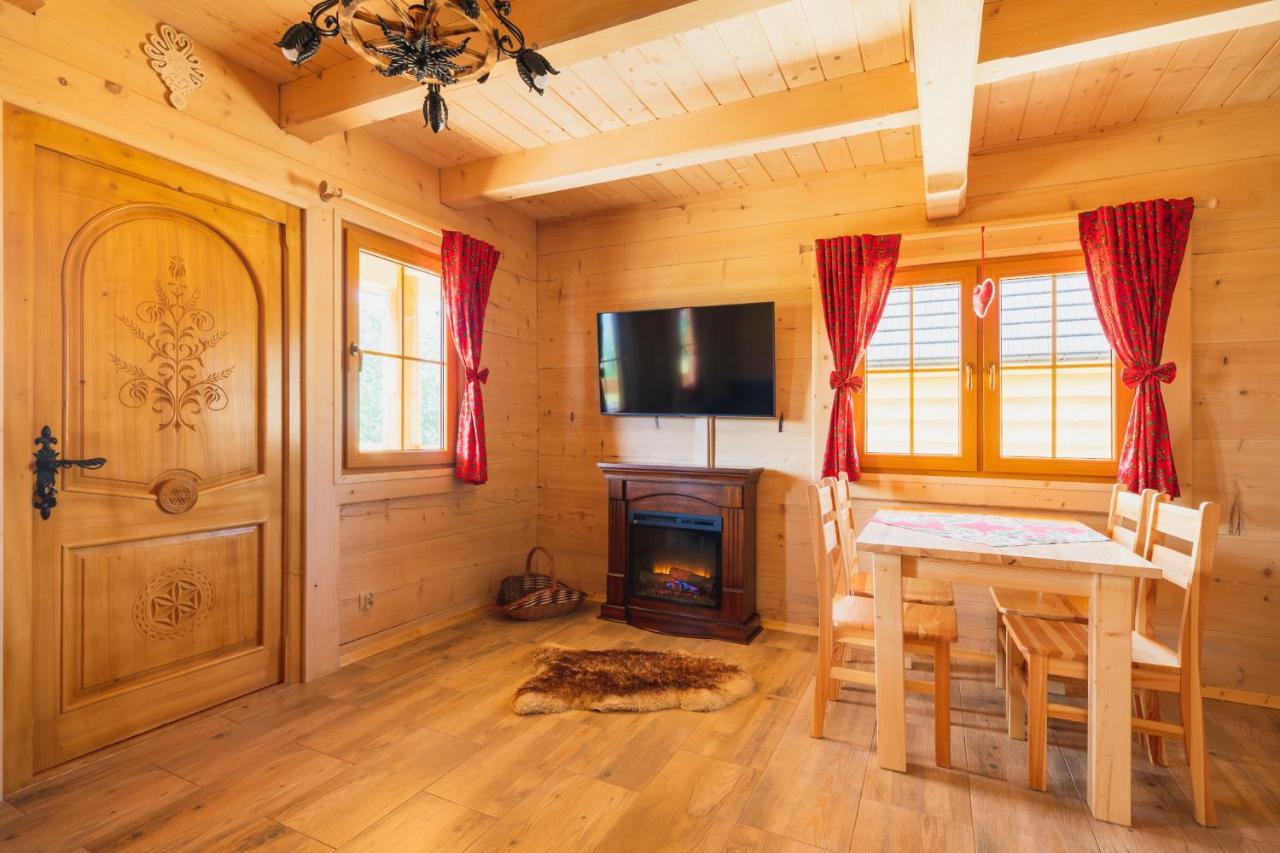 Domki Gorce Klikuszowa Sauna Jacuzzi Exterior photo