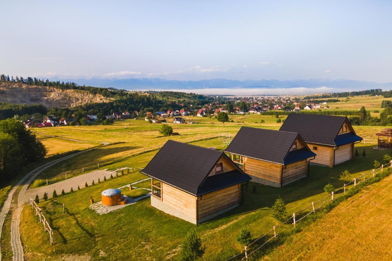 Domki Gorce Klikuszowa Sauna Jacuzzi Exterior photo