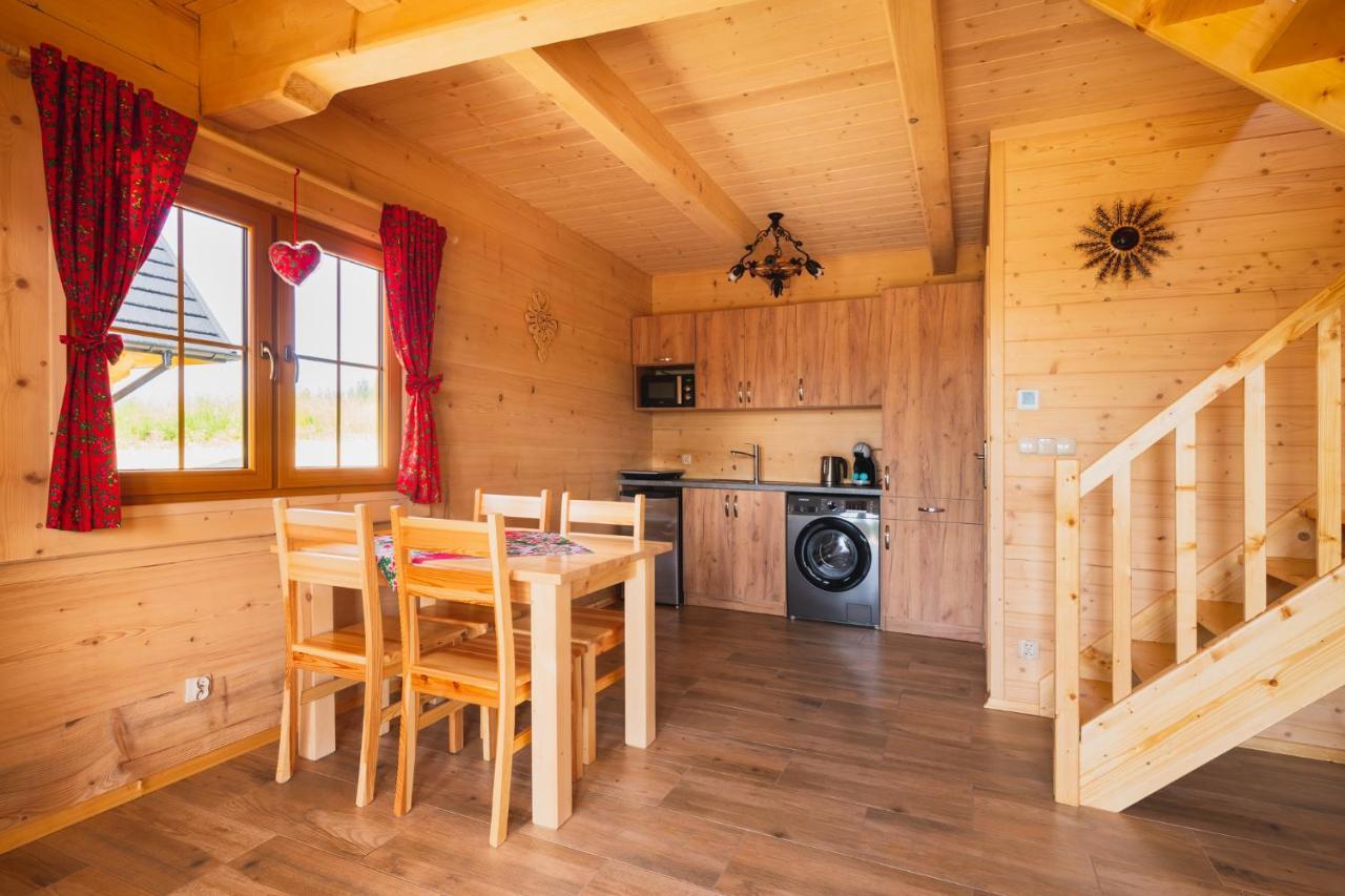 Domki Gorce Klikuszowa Sauna Jacuzzi Exterior photo