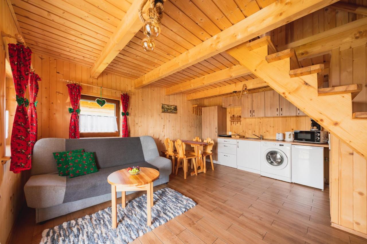 Domki Gorce Klikuszowa Sauna Jacuzzi Exterior photo