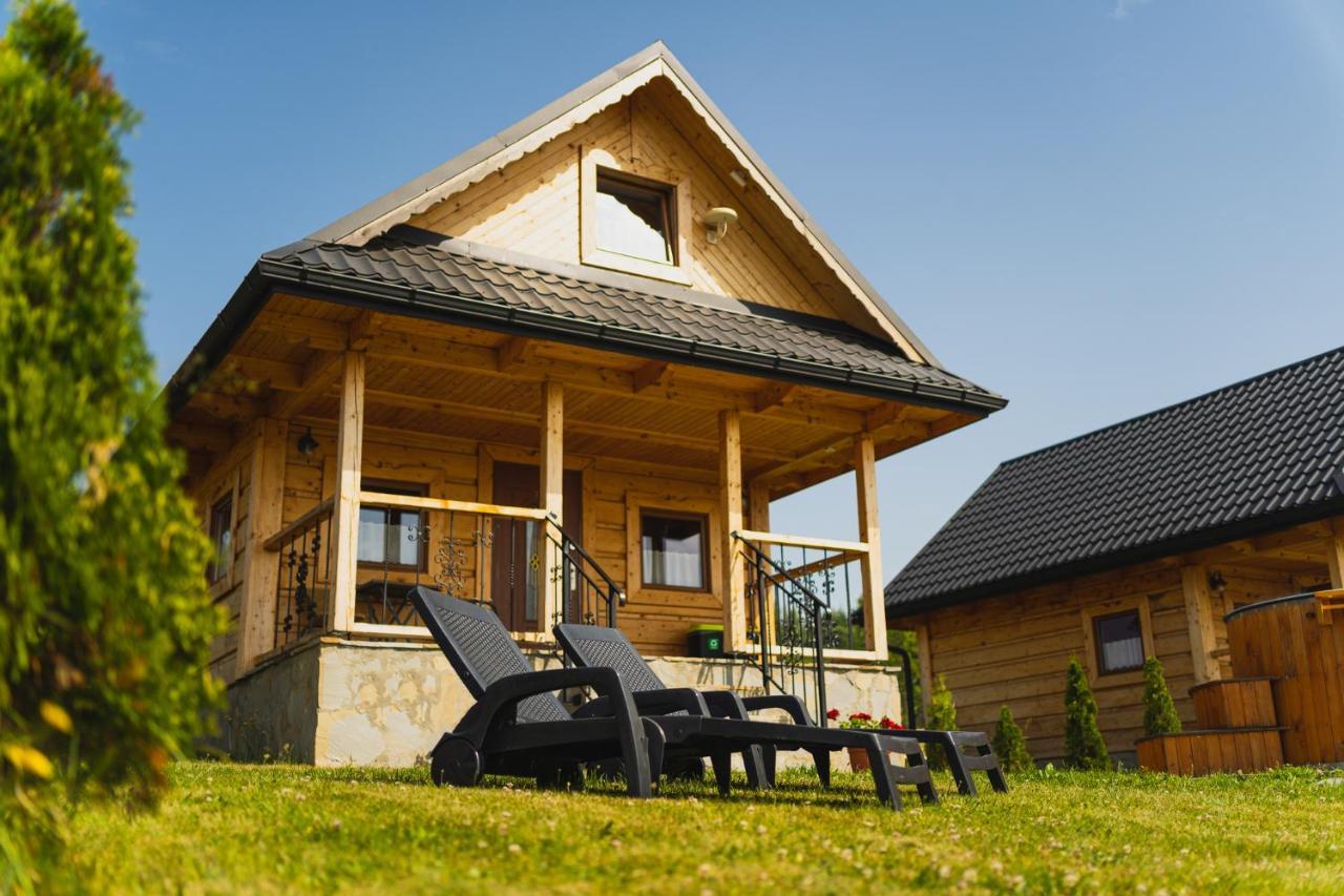 Domki Gorce Klikuszowa Sauna Jacuzzi Exterior photo