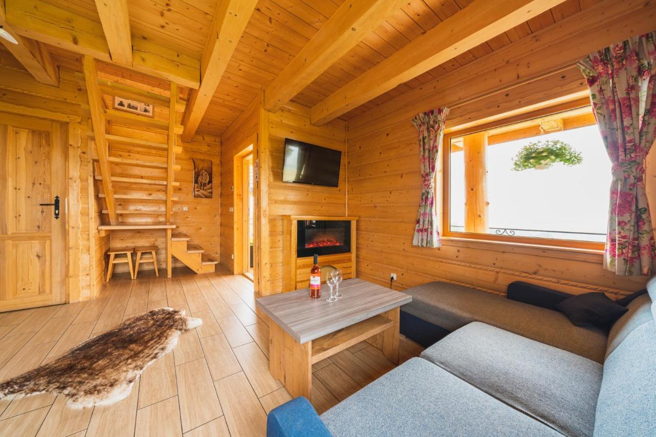 Domki Gorce Klikuszowa Sauna Jacuzzi Exterior photo