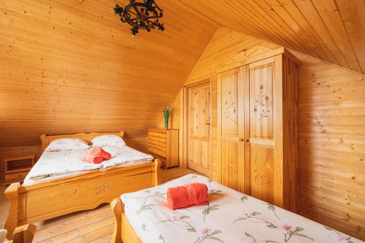 Domki Gorce Klikuszowa Sauna Jacuzzi Exterior photo