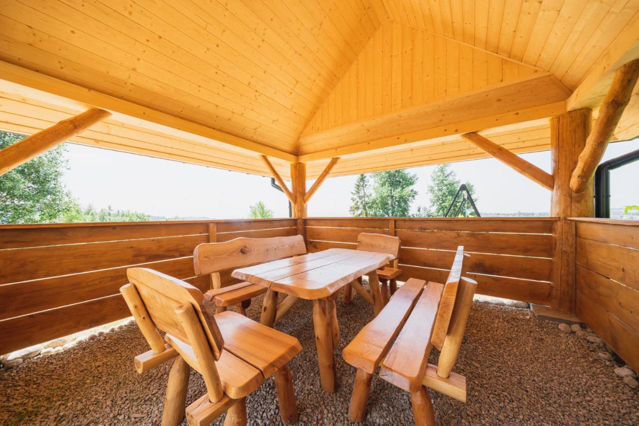 Domki Gorce Klikuszowa Sauna Jacuzzi Exterior photo