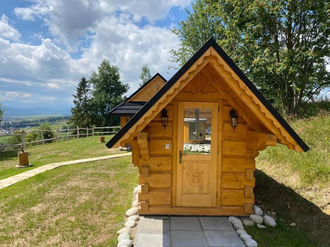 Domki Gorce Klikuszowa Sauna Jacuzzi Exterior photo