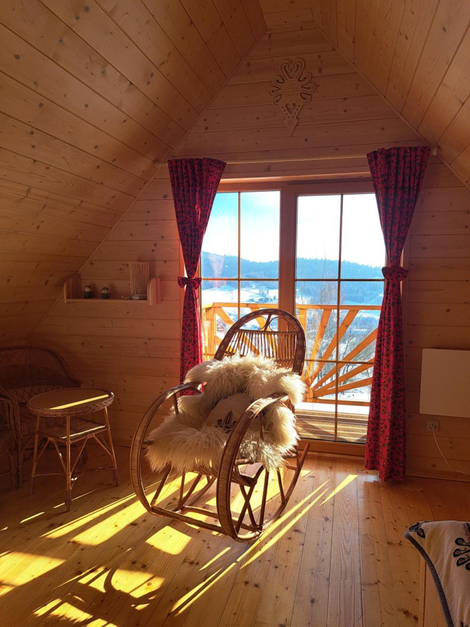 Domki Gorce Klikuszowa Sauna Jacuzzi Exterior photo